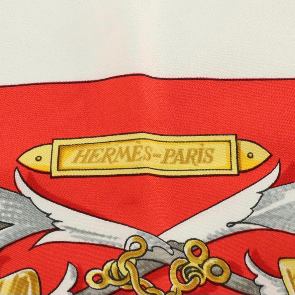 Hermes Le Mors a La Conetable scarf silk twill - Picture 2 of 6